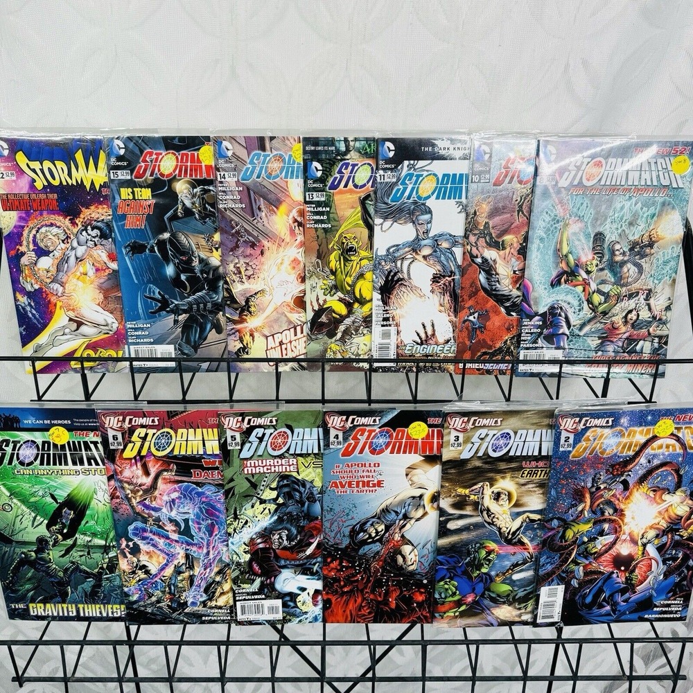 Stormwatch 2-8 10-11 13-15 22 Lot DC Comics 2012 New 52 Apollo Midnighter‎